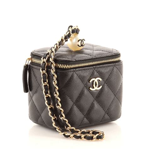 chanel vanity bag with chain|chanel vanity case original.